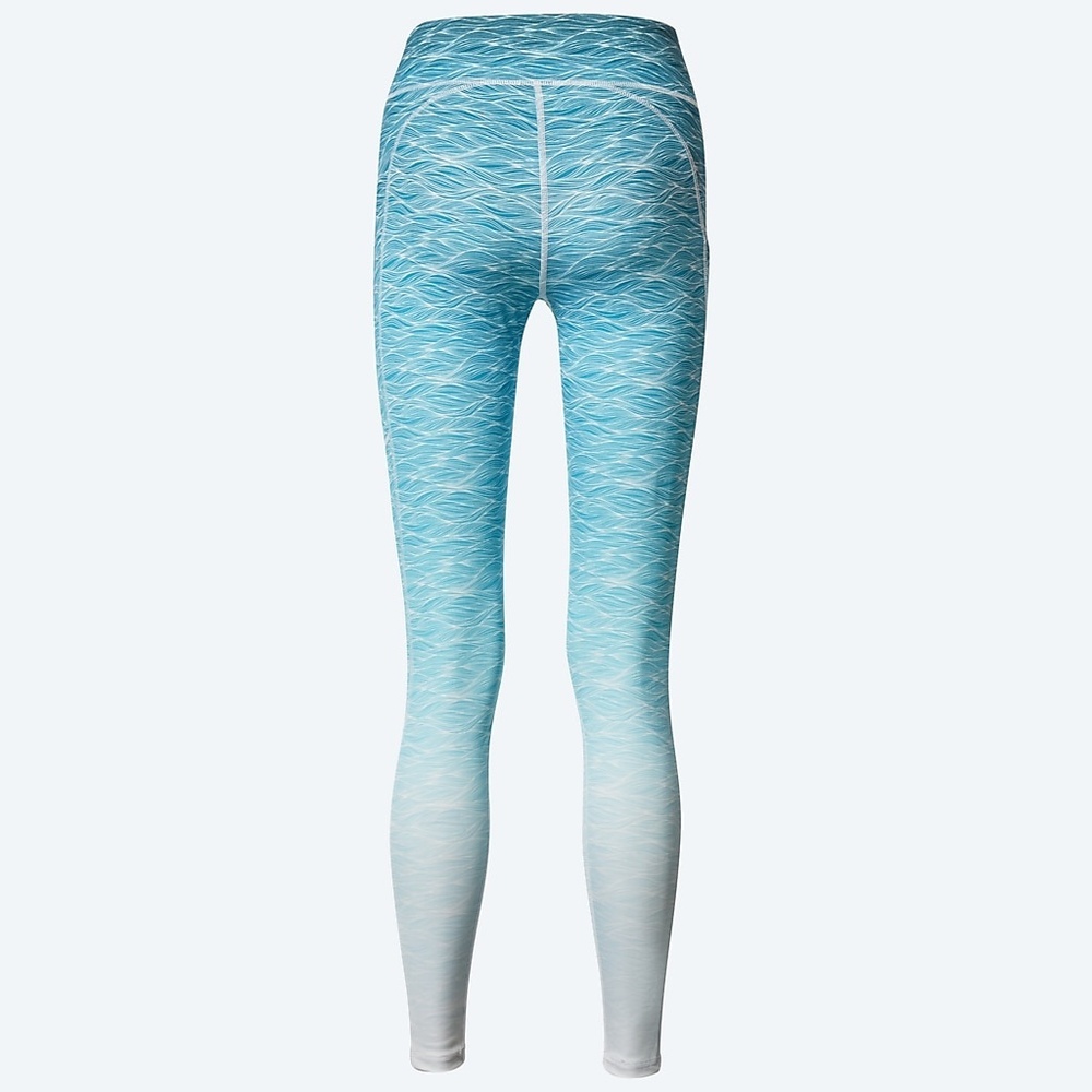 Costa Del Mar Coastal Performance Printed Leggings Size M - Picture 5 of 6